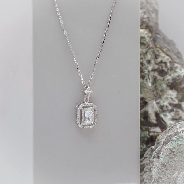 925 Silver Starlight Echo Chain Pendant