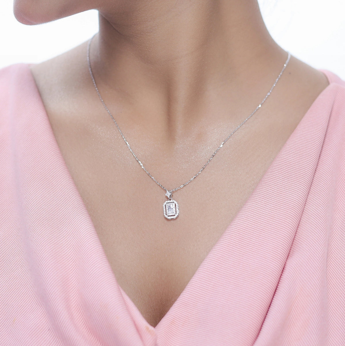 925 Silver Starlight Echo Chain Pendant - 925 sterling silver pendant by Tassya Silver