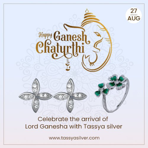 Celebrate Ganesh Chaturthi 2025 with Tassya Silver - tassyasilver.com