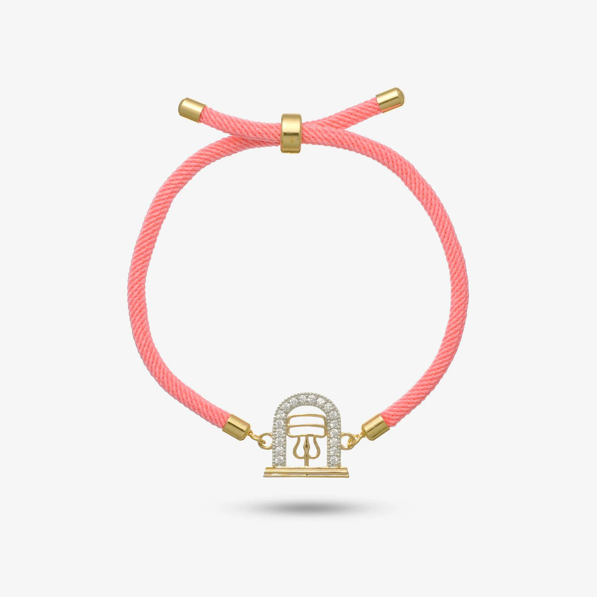 925 Gold Silver Mahadev Shivling Rakhi