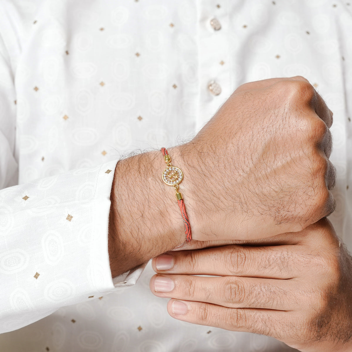 925 Silver Shubh Om Rakhi