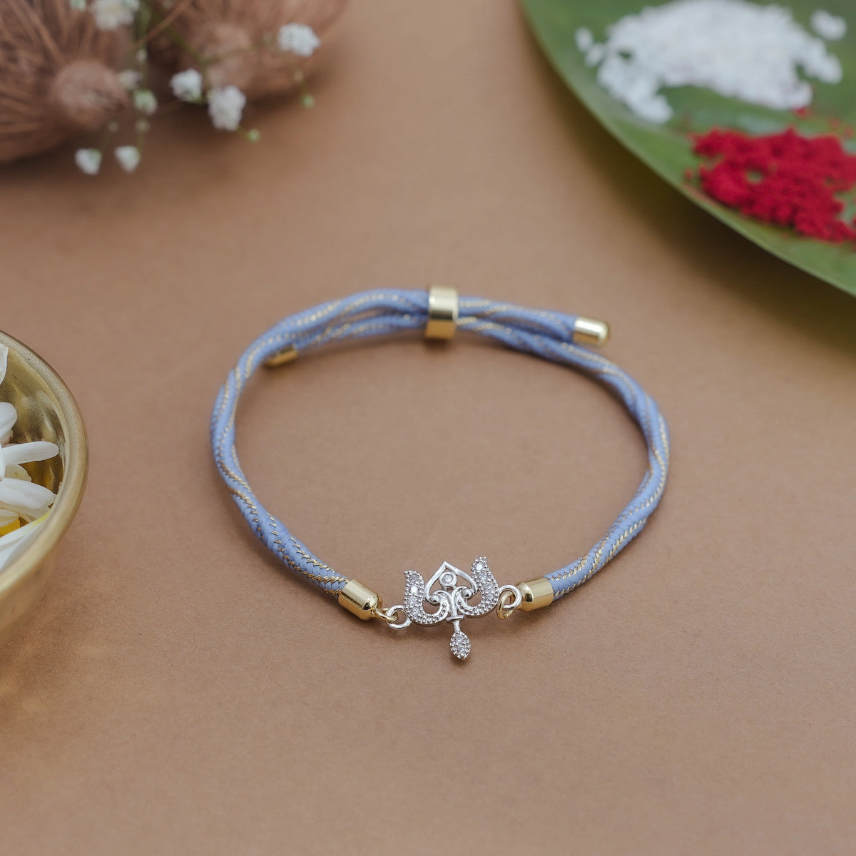 925 Silver Trinetra Shiv Rakhi