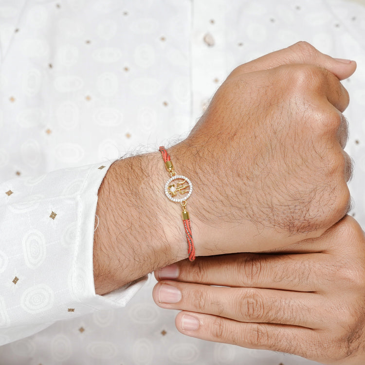 925 Silver Shiv Tandav Rakhi