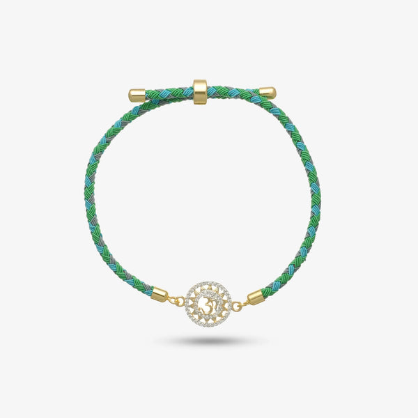 925 Silver Om Sparsh Rakhi
