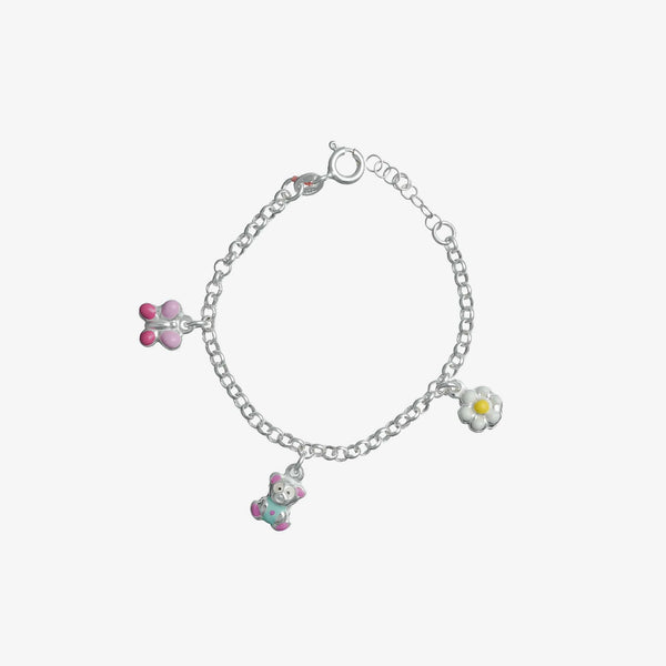 925 Silver Little Charm Bracelet