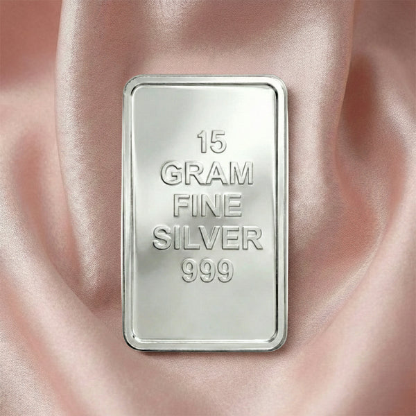 999 Silver 15g Tassya Biscuits