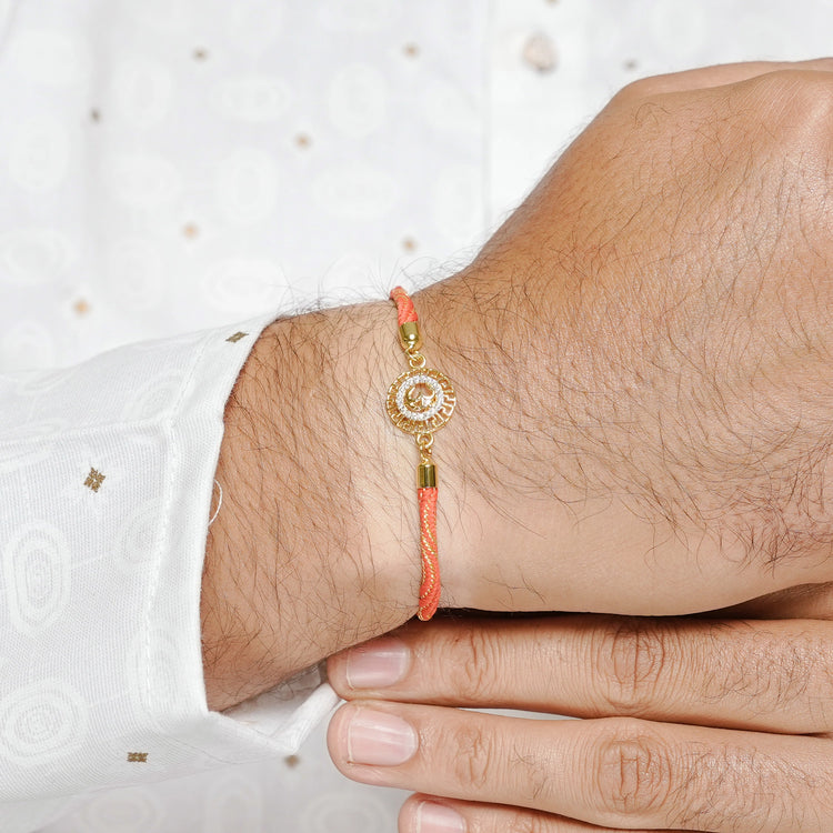 925 Silver Om Satya Rakhi