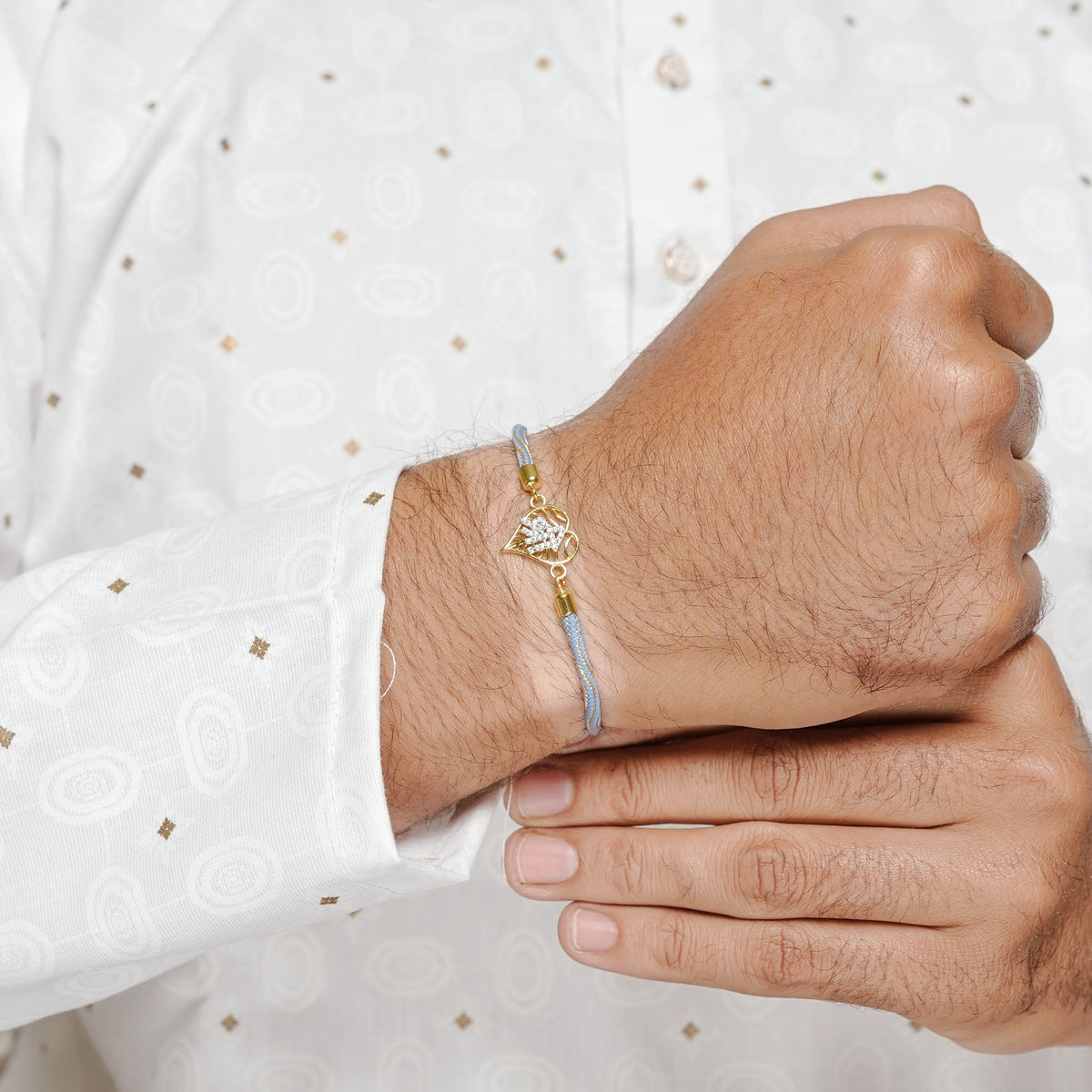 925 Silver Shree Patra Rakhi