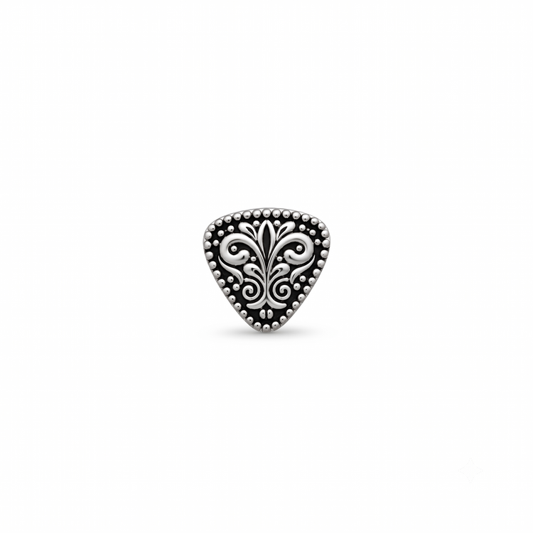 925 Silver Regal Vine Nose Pin