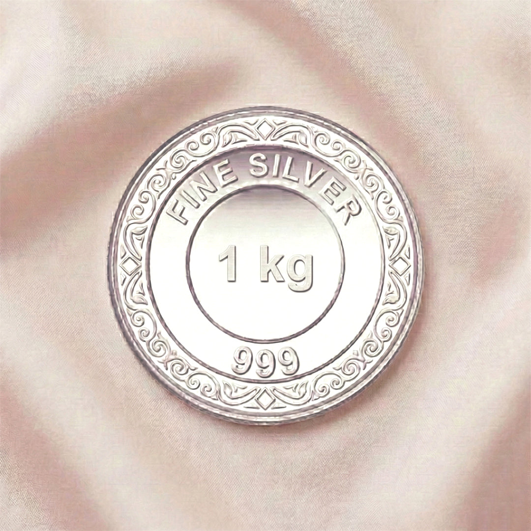999 Silver 1 Kg Tassya Coin - 925 sterling silver silver coin by Tassya Silver