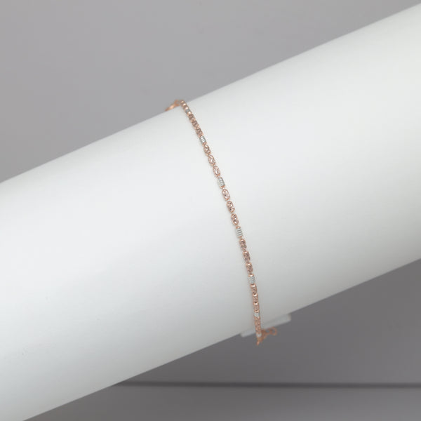 925 Silver Rosaline Minimal Bracelet