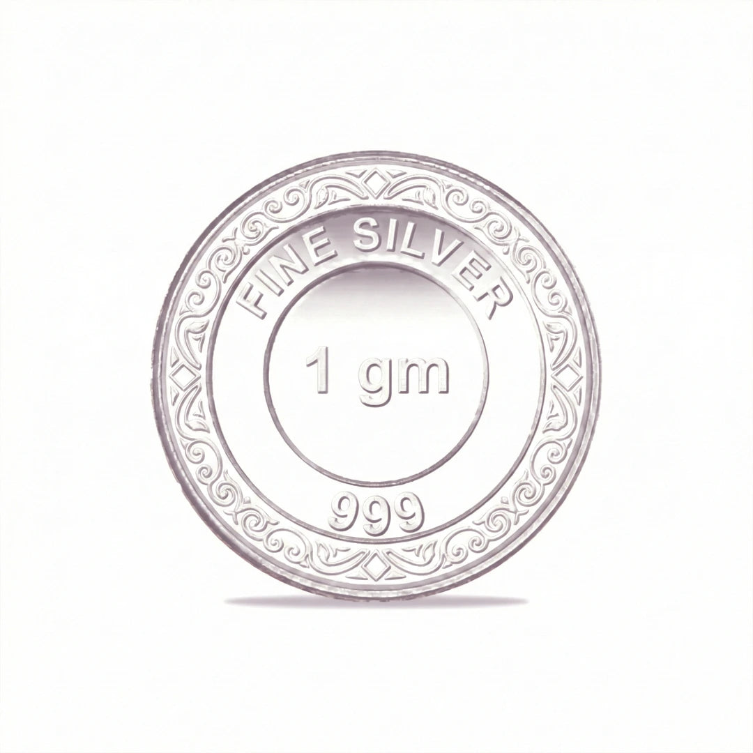 999 Silver 1g Tassya Coin - 925 sterling silver silver coin by Tassya Silver
