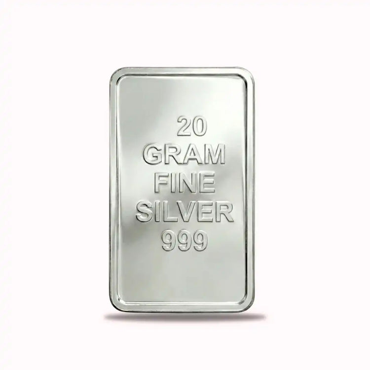 999 Silver 20g Tassya Biscuits