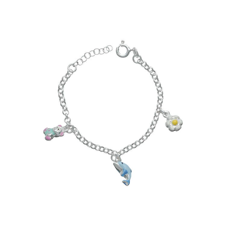 925 Silver Little Bloom Bracelet