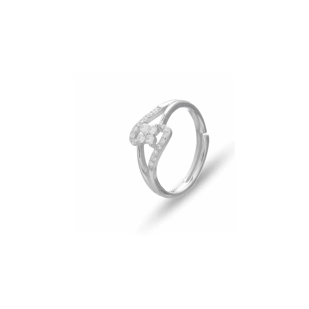 925 Silver Twinkle Bloom Ring