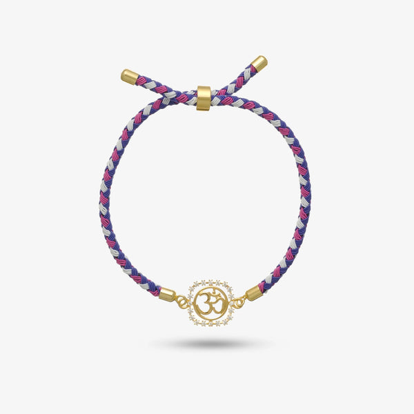 925 Silver Om Sukh Rakhi