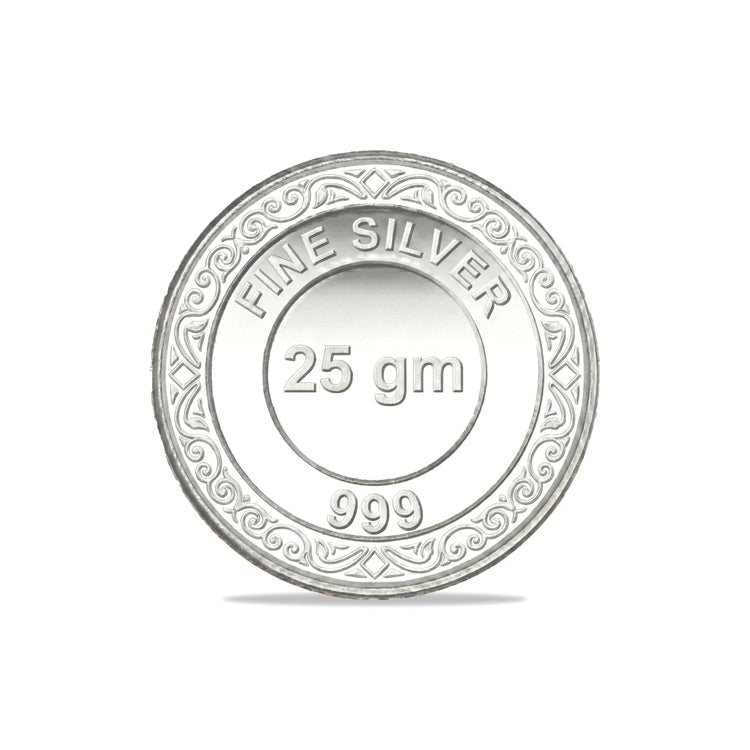 999 Silver 25g Tassya Coin - 925 sterling silver silver coin by Tassya Silver