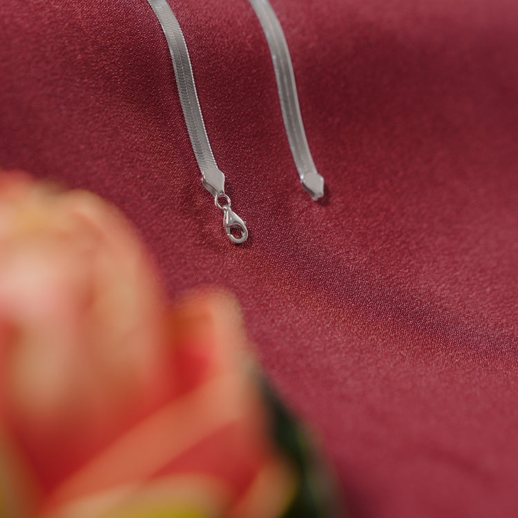 Snake Chain Anklet 925 Silver