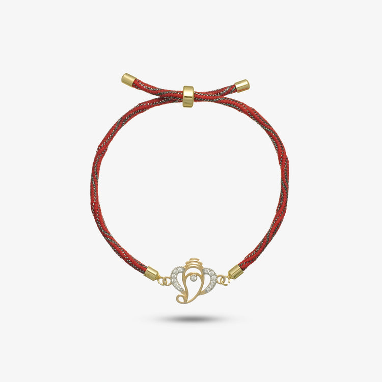 925 Silver Om Prabha Rakhi