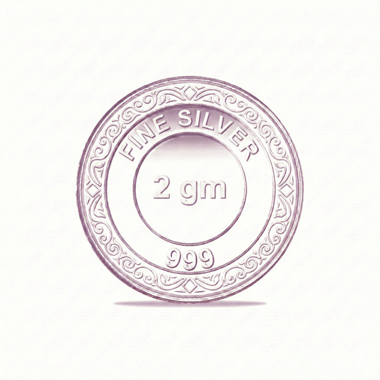 999 Silver 2g Tassya Coin - 925 sterling silver silver coin by Tassya Silver
