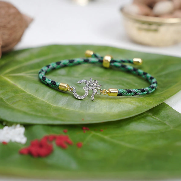 925 Silver Om Anugrah Rakhi
