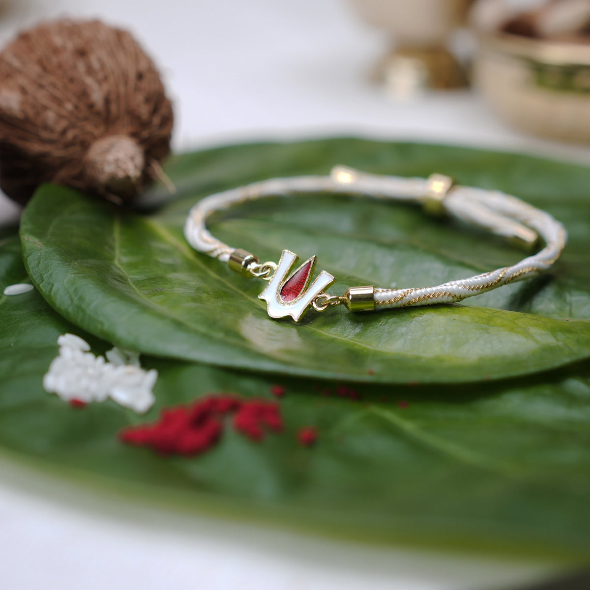 925 Silver Shree Balaji Rakhi