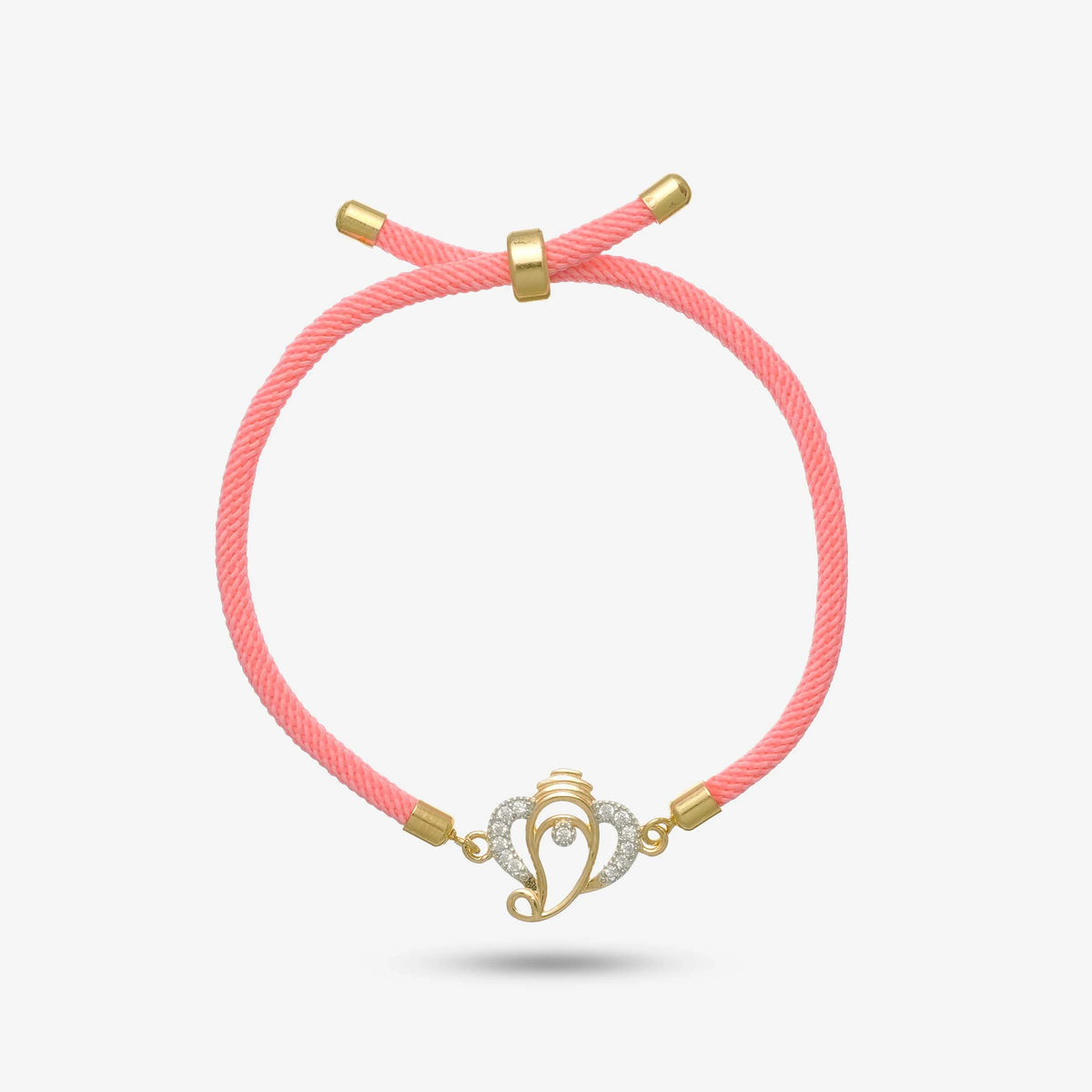 925 Gold Silver Siddhivinayak Rakhi