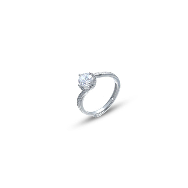 925 Silver Solitaire Ring