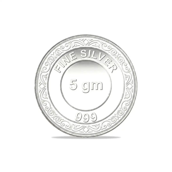 999 Pure Silver 5g Tassya Coin