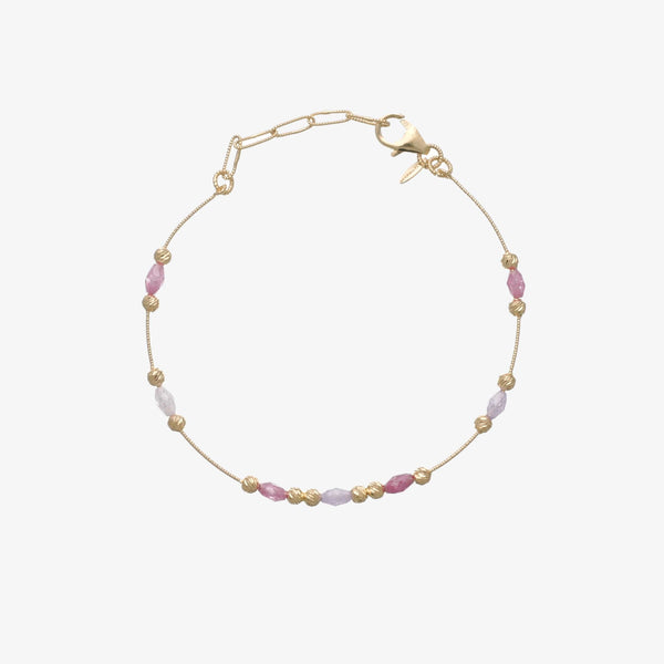 925 Silver Golden Plated Constant Companion Bracelet