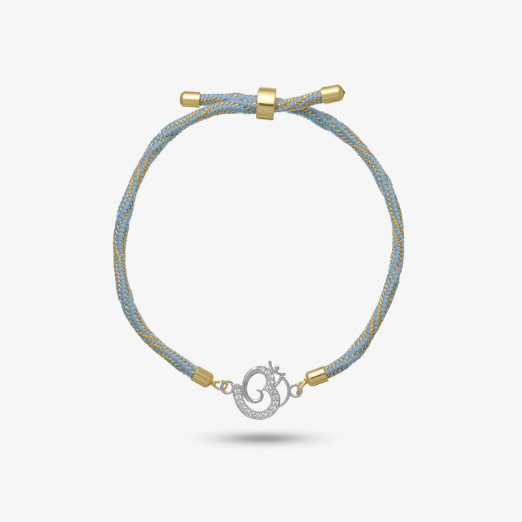 925 Silver Shree Om Rakhi
