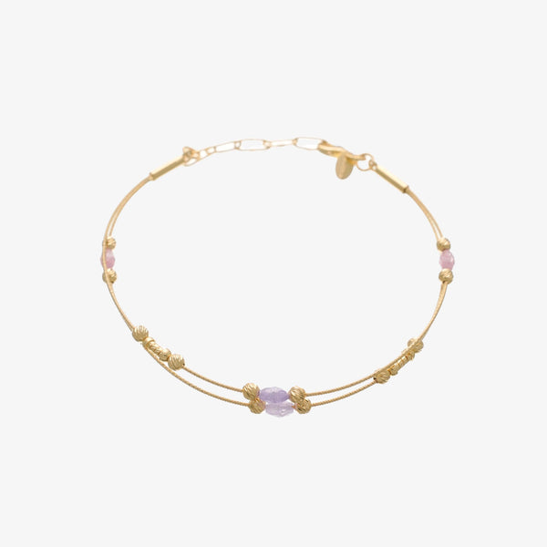 925 Silver Golden Plated My Safe Place Bracelet
