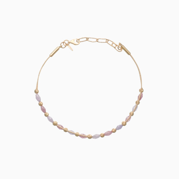 925 Silver Golden Plated Keepsake Pair Bracelet