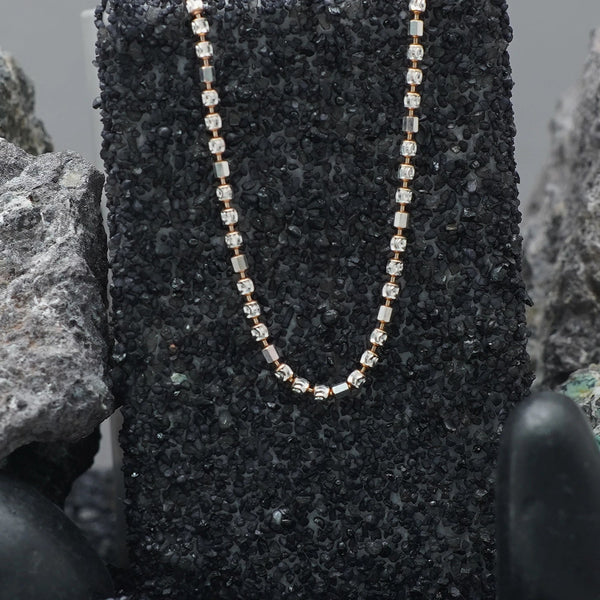 925 Silver Chic Cubes Chain Pendant