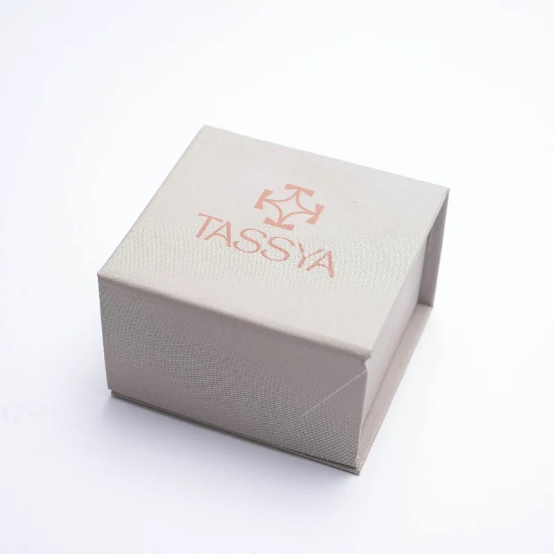 925 Silver Opal Moon Chain Pendant - 925 sterling silver pendant by Tassya Silver