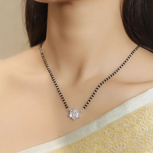 925 Silver Starlight Cluster Mangalsutra