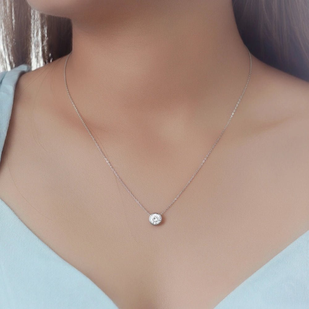 925 Silver Timeless Spark Pendant - 925 sterling silver pendant by Tassya Silver