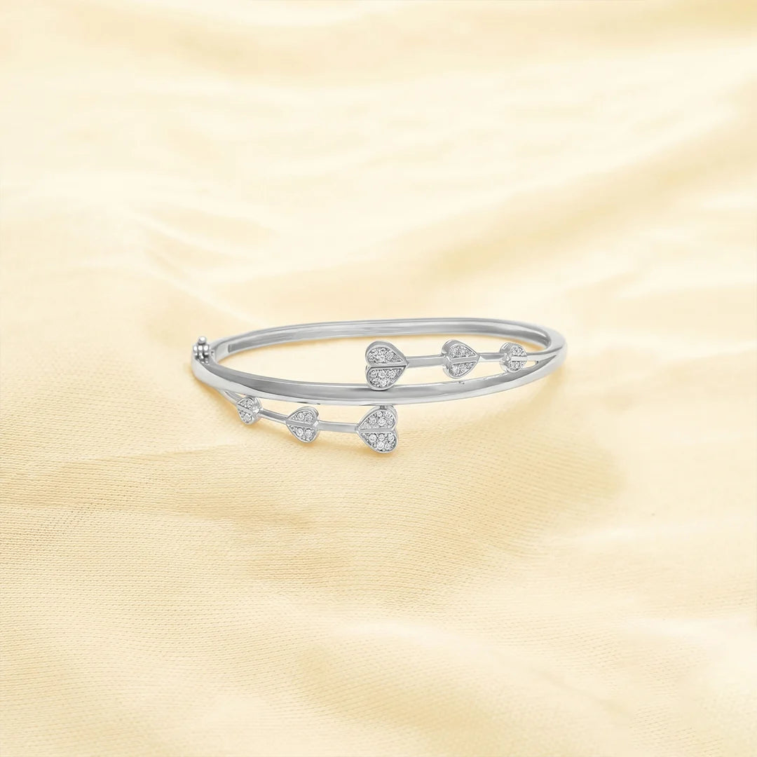 925 Silver Heart Charm - 925 sterling silver pendant by Tassya Silver
