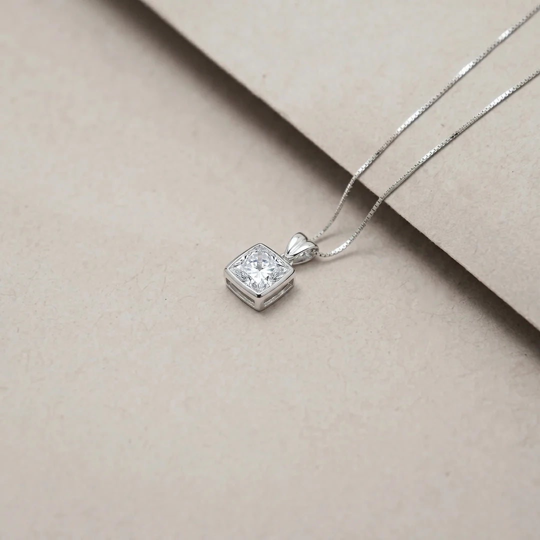 925 Silver Heart’s Desire Chain Pendant - 925 sterling silver pendant by Tassya Silver