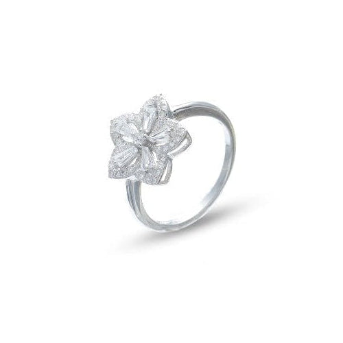 925 Silver Blossom Silver Ring