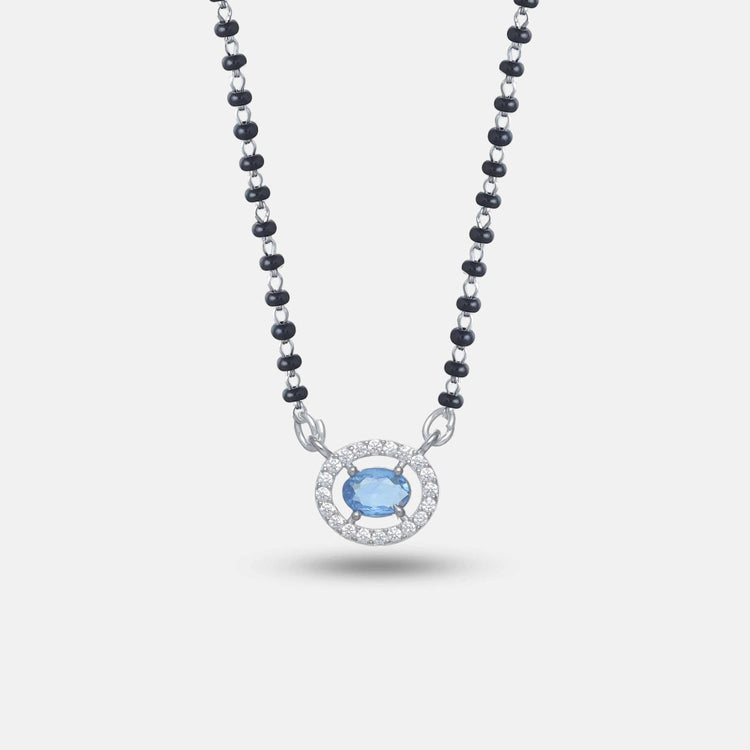 925 Silver Spark Mangalsutra - 925 sterling silver mangalsutra by Tassya Silver