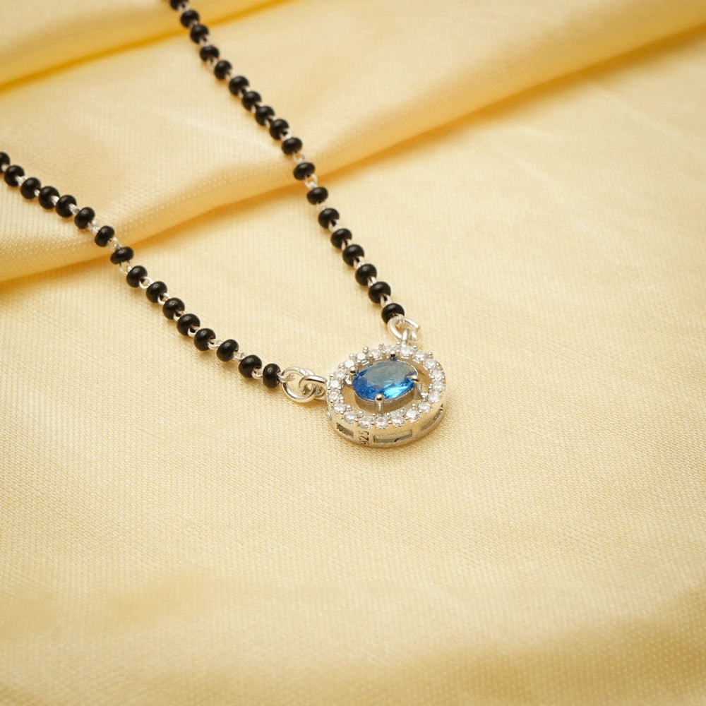 925 Silver Spark Mangalsutra - 925 sterling silver mangalsutra by Tassya Silver