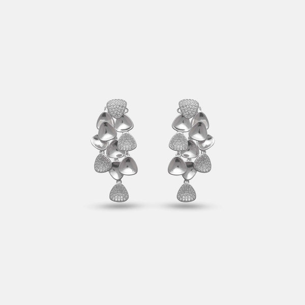 925 Silver Dewdrop Gleam Earrings