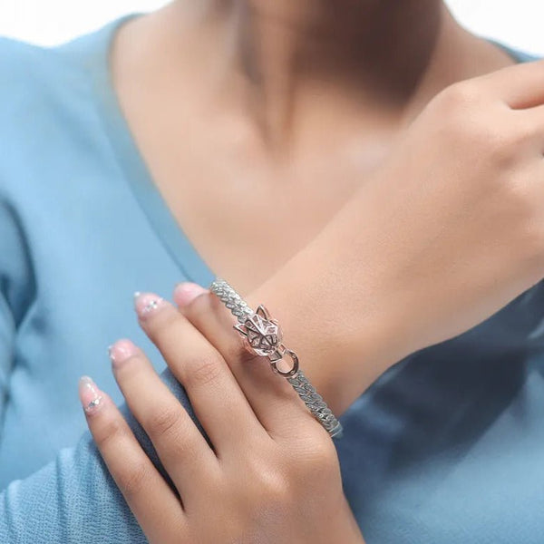 925 Silver Guardian Hamsa Kada