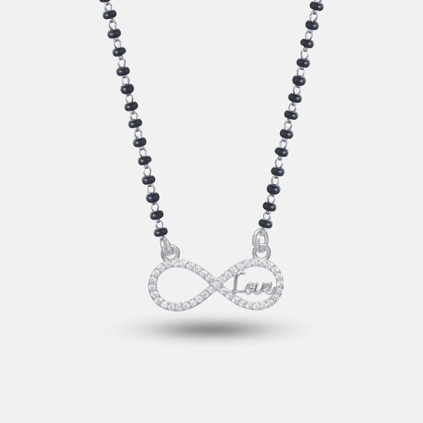 925 Silver Infinite Love Mangalsutra