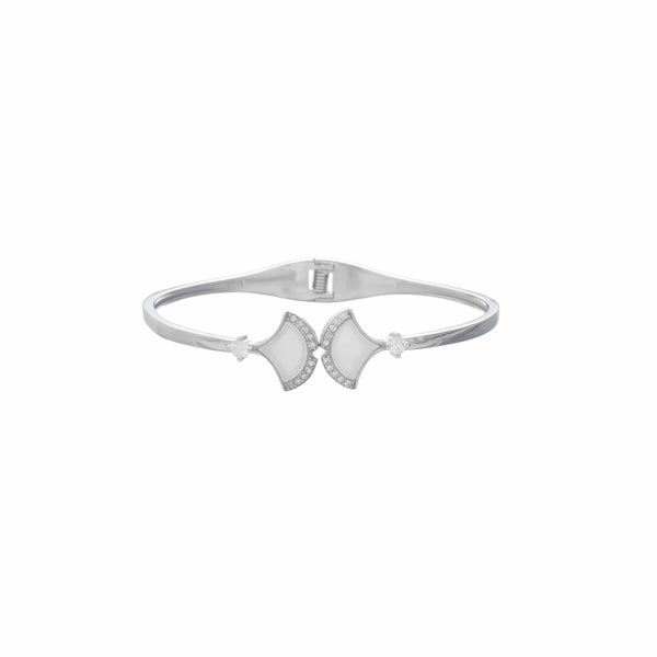 925 Silver Ivory Embrace Kada