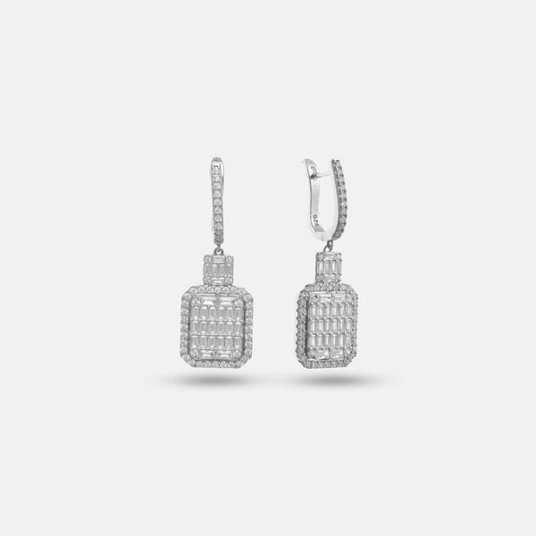 925 Silver Luxe Prism Drops