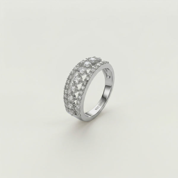 925 Silver Sparkle Ring