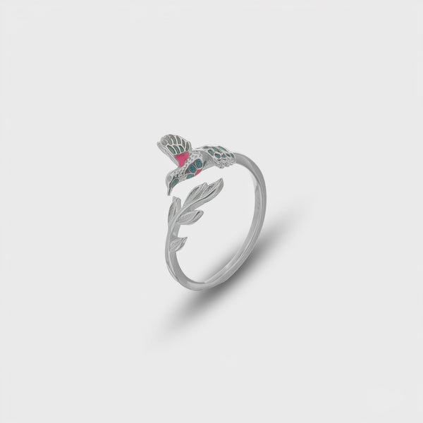 925 Silver Glimmer Minimal Ring