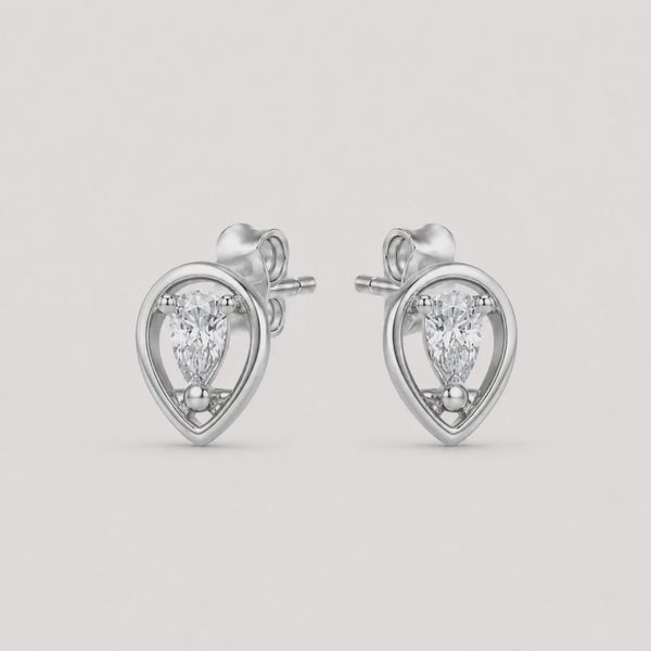 925 Silver Triple Dewdrop Mangalsutra Set